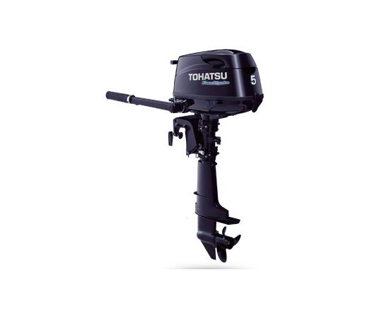 Tohatsu MFS 5 DS со встроенным бензобаком - 4х-тактный лодочный мотор, изображение 2