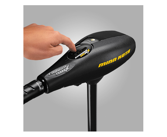Minn Kota ENDURA C2 55 с индикатором заряда батареи и телескопическим румпелем - лодочный электромотор, изображение 8