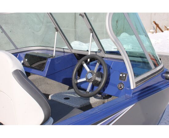 Windboat 4.6 EvoFish двухконсольная - алюминиевая моторная лодка (архив), изображение 10