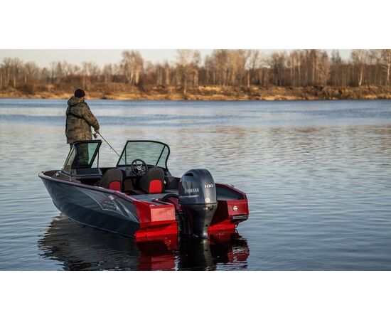 Windboat 4.9 EvoFish двухконсольная - алюминиевая моторная лодка, изображение 6