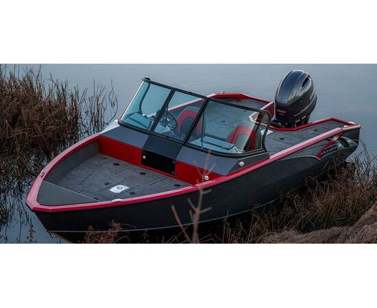 Windboat 4.9 EvoFish двухконсольная - алюминиевая моторная лодка, изображение 9