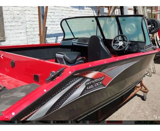 Windboat 4.6 DСX - моторная лодка в комплекте с  мотором Tohatsu MFS 60 AWETL, изображение 9